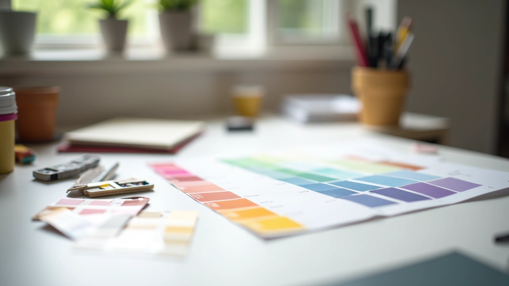 Barevný kruh ukazující komplementární, analogické a triádické barevné schéma